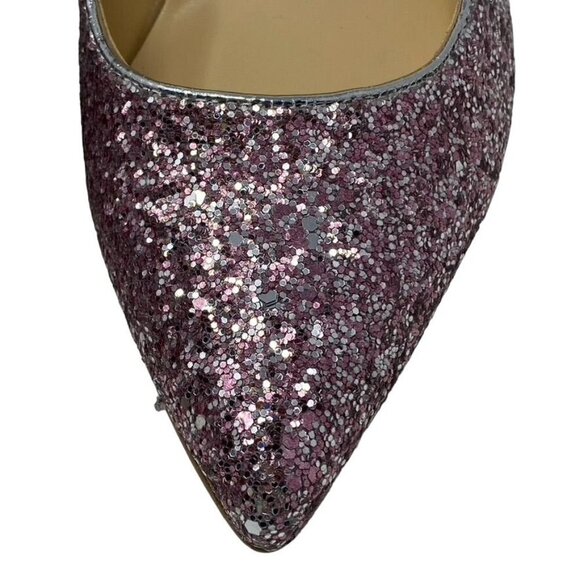 Marc Fisher Sz 8 MFDARRENY Pointed-Toe Glitter Pump Heels Ombre Silver Pink NWOB - Picture 13 of 13